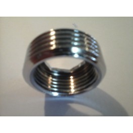 Nieuw!! reductie schroefdraad-ringen chroom `1 duims x 3/4 art. F501CR004 Nieuw!! reductie schroefdraad-ringen chroom `1 duims x 3/4 art. F501CR004
