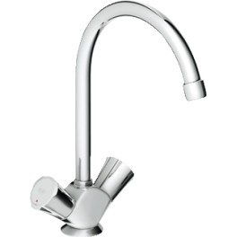 Keukenkraan kleur chroom Grohe Costa inclusief aansluitkoppelingen art 3923117 Keukenkraan kleur chroom Grohe Costa inclusief aansluitkoppelingen art 3923117