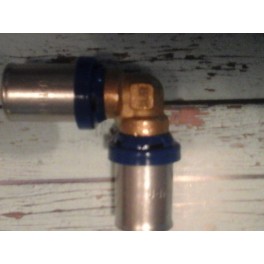 (B1) Handyman Extra Profit persknieverbinding Th-systeem 16 mm x 16 mm (B1) Handyman Extra Profit persknieverbinding Th-systeem 16 mm x 16 mm