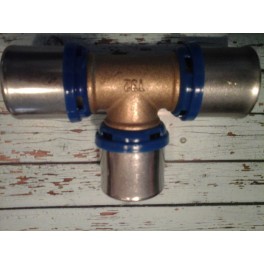 (C4) Handyman Extra Profit pers T-stuk Th-systeem 32 mm x 32 mm x 32 mm (C4) Handyman Extra Profit pers T-stuk Th-systeem 32 mm x 32 mm x 32 mm