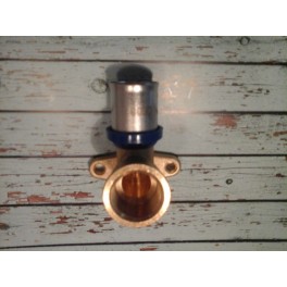 (D1) Handyman Extra Profit pers muurplaat 1/2 x 16 mm 38 mm hoogte Th-systeem (D1) Handyman Extra Profit pers muurplaat 1/2 x 16 mm 38 mm hoogte Th-systeem