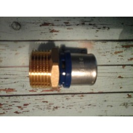 (H3) Handyman Extra Profit persverbinding Th-systeem 20 mm x 3/4 buitendraad (H3) Handyman Extra Profit persverbinding Th-systeem 20 mm x 3/4 buitendraad