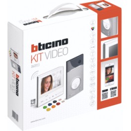 (B) Bticino Videokit 2-draads Complete intercomset uitgebreid met app voor smartphone art.nr 4083626