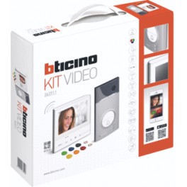 (B) Bticino Videokit 2-draads Complete intercomset uitgebreid met app voor smartphone art.nr 4083626 (B) Bticino Videokit 2-draads Complete intercomset uitgebreid met app voor smartphone art.nr 4083626