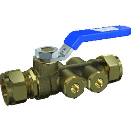Voordelige Terugstroombeveiliging type EA met aftap 2x 22 mm knel art.9219879 Voordelige Terugstroombeveiliging type EA met aftap 2x 22 mm knel art.9219879