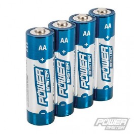 power master smalle batterij 1.5 volt type AA LR6 voor o.a. diverse radio,s en huishoudelijke apparatuur art 827540 power master smalle batterij 1.5 volt type AA LR6 voor o.a. diverse radio,s en huishoudelijke apparatuur art 827540