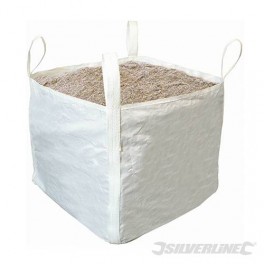 Gevlochten Grote Bulk-Puinzak 90cmx90cmx90cm met vier stevige lus-handvaten art 675274 Gevlochten Grote Bulk-Puinzak 90cmx90cmx90cm met vier stevige lus-handvaten art 675274