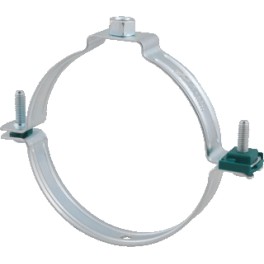 Buis ophangbeugel 50 mm in combinatie met draadeindbevestiging M8 art 4306494 Buis ophangbeugel 50 mm in combinatie met draadeindbevestiging M8 art 4306494