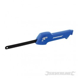 Loodgieterszaagje uitschuifbaar tot max 27.5 cm voor pvc buis of kopere buis doorzagen op moeilijk bereikbare plekken art 957015 Loodgieterszaagje uitschuifbaar tot max 27.5 cm voor pvc buis of kopere buis doorzagen op moeilijk bereikbare plekken art 957015