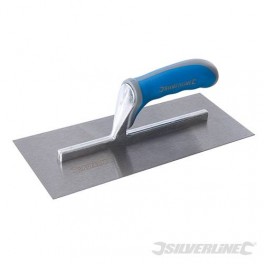 Voordelige softgrip pleister spaan 28 cm lengte voor het opzetten van gips of spachtel art 373507 Voordelige softgrip pleister spaan 28 cm lengte voor het opzetten van gips of spachtel art 373507