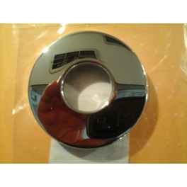 (K) Design- rozet chroom 32 mm , hoogte 1.5 cm , diameter 8 cm art 1153905 (K) Design- rozet chroom 32 mm , hoogte 1.5 cm , diameter 8 cm art 1153905