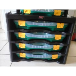 Tayg Opbergbox unit nr 2 met 4 grote opbergdozen Tayg Opbergbox unit nr 2 met 4 grote opbergdozen