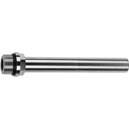 Verchroomd aansluit/overkoppelstuk 1/2 buitendr x 15mm (18cm lengte) art 1968593 Verchroomd aansluit/overkoppelstuk 1/2 buitendr x 15mm (18cm lengte) art 1968593