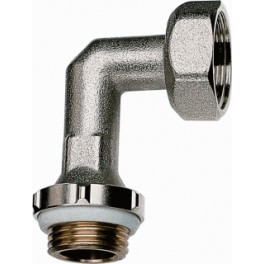 Radiatorkraan aansluitbocht 1/2 zelfdichtend art 2261840 Radiatorkraan aansluitbocht 1/2 zelfdichtend art 2261840