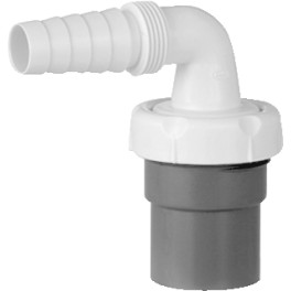 Aansluitstuk pvc 40 mm verlijmbaar recht model met haakse aansluiting voor aansluiten slang van o.a. vaatwasser wasdroger etc. Aansluitstuk pvc 40 mm verlijmbaar recht model met haakse aansluiting voor aansluiten slang van o.a. vaatwasser wasdroger etc.