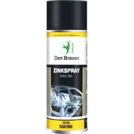 (B) Zinkspray spuitbus 400 ml om uw messing koppelingen aluminium/mat grijs kleur te spuiten art 2432463 (B) Zinkspray spuitbus 400 ml om uw messing koppelingen aluminium/mat grijs kleur te spuiten art 2432463