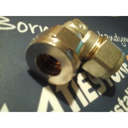 Eurokono kniekoppeling 12mm koper buis x 16mmx 2.0 mm meerlagenbuis Eurokono kniekoppeling 12mm koper buis x 16mmx 2.0 mm meerlagenbuis