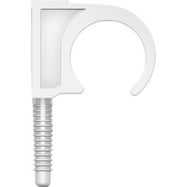 Plugclip kunststof voor enkele buis 25-30mm art 2875441 Plugclip kunststof voor enkele buis 25-30mm art 2875441