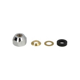Chrome Moerverbinding 1/2 x chrome buis 10 mm voor o.a. aansluiten fonteinkraan Chrome Moerverbinding 1/2 x chrome buis 10 mm voor o.a. aansluiten fonteinkraan
