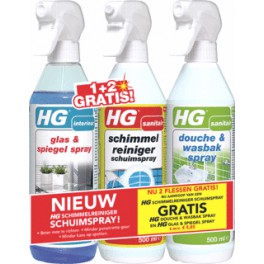 Koopje !! Op is Op HG schoonmaakset sanitair/tegels art 4003812 Koopje !! Op is Op HG schoonmaakset sanitair/tegels art 4003812