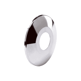 Rozet chroom o.a. voor stopkraantje 3/8 duims/inch 5mm dikte art 772004 Rozet chroom o.a. voor stopkraantje 3/8 duims/inch 5mm dikte art 772004