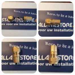 Nieuw! Ijzeren /rode menie 3/8 buis overgangskoppeling x 3/8 binnendr art F801R001 Nieuw! Ijzeren /rode menie 3/8 buis overgangskoppeling x 3/8 binnendr art F801R001