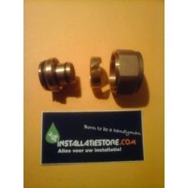 (A17)10 stuks JORA adapter-knelkoppelingovergangset 26mm meerlagenbuis naar 28mm ( Comisa ) knelkoppeling (A17)10 stuks JORA adapter-knelkoppelingovergangset 26mm meerlagenbuis naar 28mm ( Comisa ) knelkoppeling