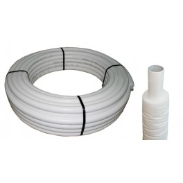 (B5) meerlagenbuis 26 mm x 3 mm per mtr met 9mm dikke iso-laag tegen bevriezing art.nr: 87.80.386 (B5) meerlagenbuis 26 mm x 3 mm per mtr met 9mm dikke iso-laag tegen bevriezing art.nr: 87.80.386