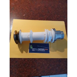 Nieuw!! Extra lange (18cm) inkortbare afvoerplug voor designwastafels art 097XL54S7 Nieuw!! Extra lange (18cm) inkortbare afvoerplug voor designwastafels art 097XL54S7