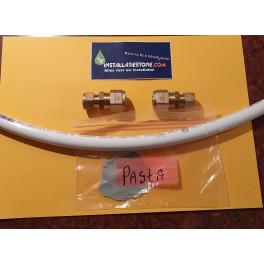 Gesprongen/Lekke Waterleiding reparatieset nr 1 voor 12mm buis opbouw Gesprongen/Lekke Waterleiding reparatieset nr 1 voor 12mm buis opbouw
