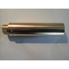 draadverlengstuk messing 1/2 duims 10 cm lengte extra sterke messing uitvoering art F194R017 draadverlengstuk messing 1/2 duims 10 cm lengte extra sterke messing uitvoering art F194R017