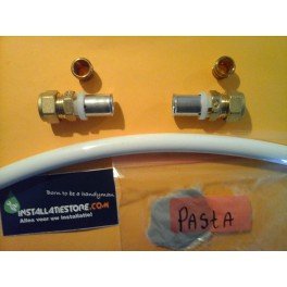 Gesprongen/Lekke Waterleiding reparatieset nr 4 voor 12mm buis opbouw Gesprongen/Lekke Waterleiding reparatieset nr 4 voor 12mm buis opbouw