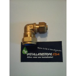 (B32) Knelovergang Knie 1/2 oude metalen/ stalen buis x 16mm Meerlagenbuis (B32) Knelovergang Knie 1/2 oude metalen/ stalen buis x 16mm Meerlagenbuis