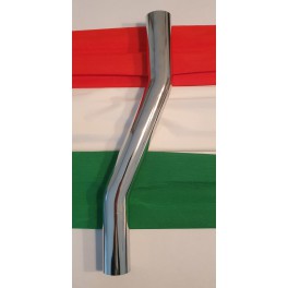 (K) Nieuw!! Special chrome zig zag aansluitbuis 32mm voor vloer of wand art 246/32 (K) Nieuw!! Special chrome zig zag aansluitbuis 32mm voor vloer of wand art 246/32
