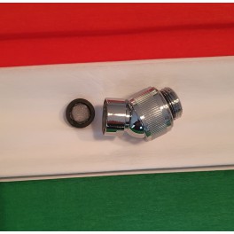 Nieuw!! Chrome Kogelschanierstuk voor douchekop of te gebruiken voor moeilijke aansluiting art 2150 Nieuw!! Chrome Kogelschanierstuk voor douchekop of te gebruiken voor moeilijke aansluiting art 2150