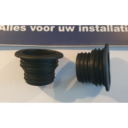 Afdichtrubber voor o.a. wasmachine /vaatwasmachineafvoerslang  