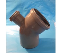 Nieuw !! bocht 110mm 45 graden met overgang  naar 50 mm 135 gr KWPP-TR-110-010-P