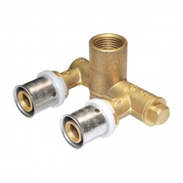 (D5)Comisa doorlopende muurplaat 2x pers U-model (D5)Comisa doorlopende muurplaat 2x pers U-model